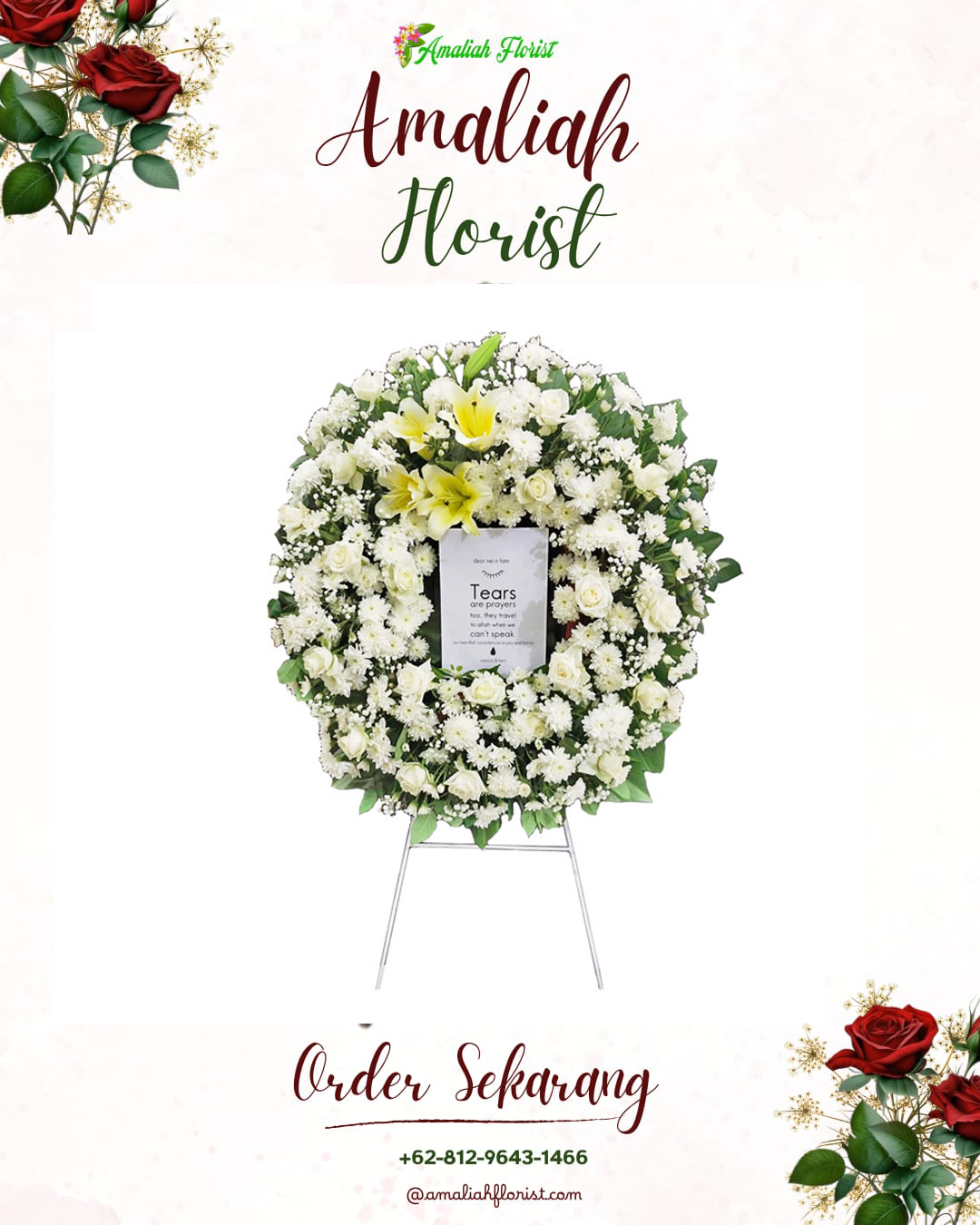 Krans Bunga Duka Singaran Pati